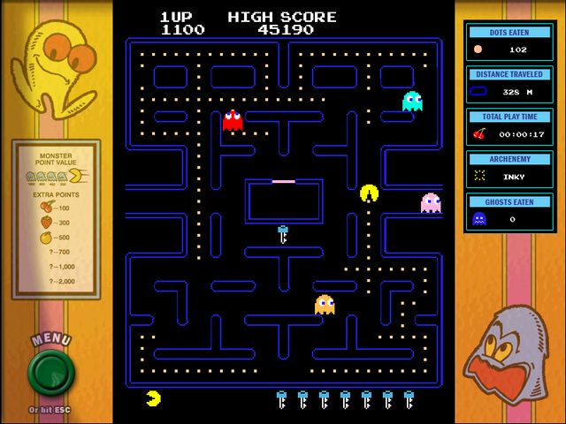 Pac-Man game. Classic Pacman download.