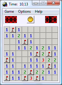 Classic Minesweeper game