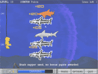 Typer Shark game - download typing tutor